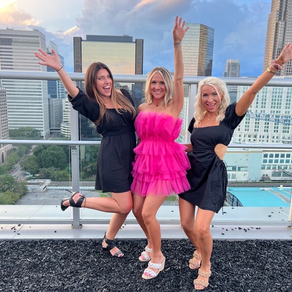 girl tribe Dresses & Skirts - Barbie pink poof dress